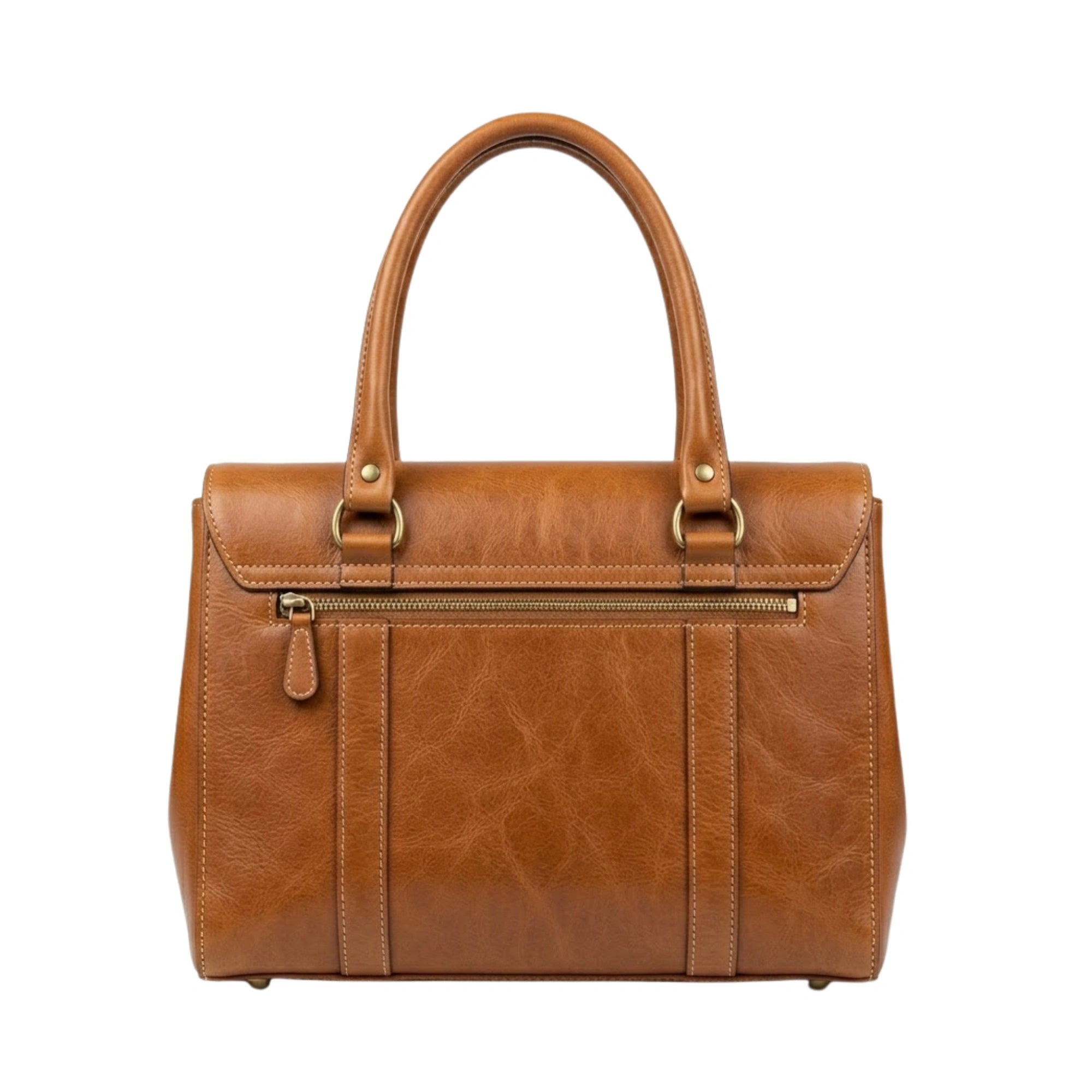 Cutbytwo Leather Top Handle Satchel Handbag