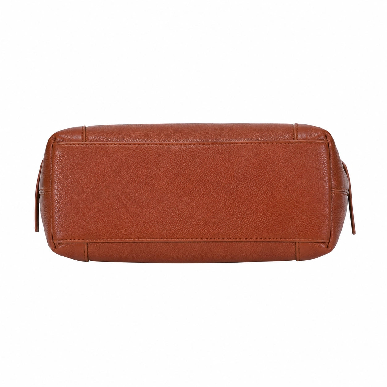 Cutbytwo Brown Leather Satchel Handbag