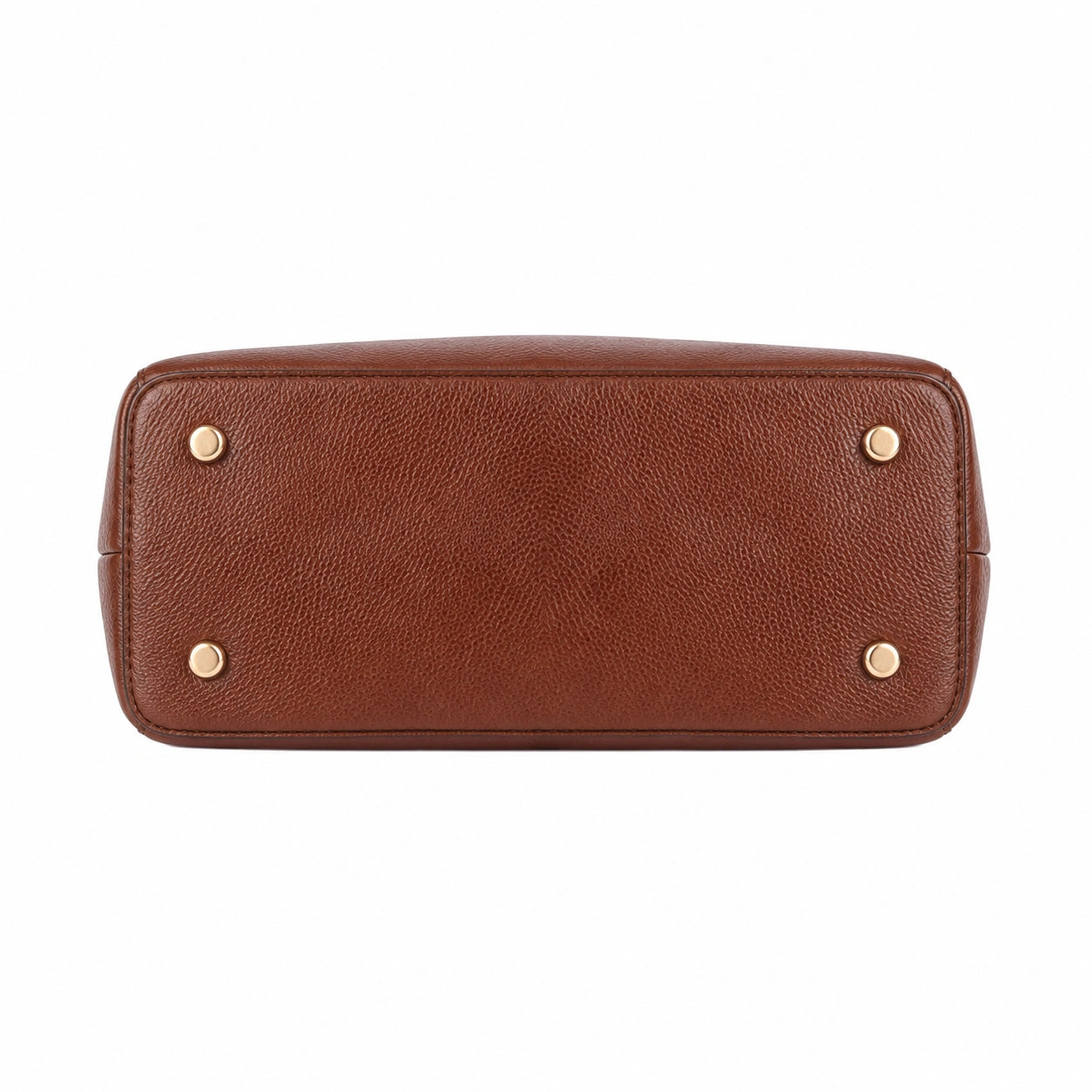 Cutbytwo Brown Leather Tote Handbag