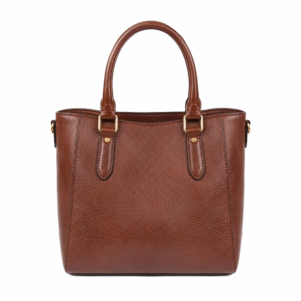 Cutbytwo Brown Leather Tote Handbag