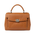 Cutbytwo Leather Pebbled Top Handle Handbag