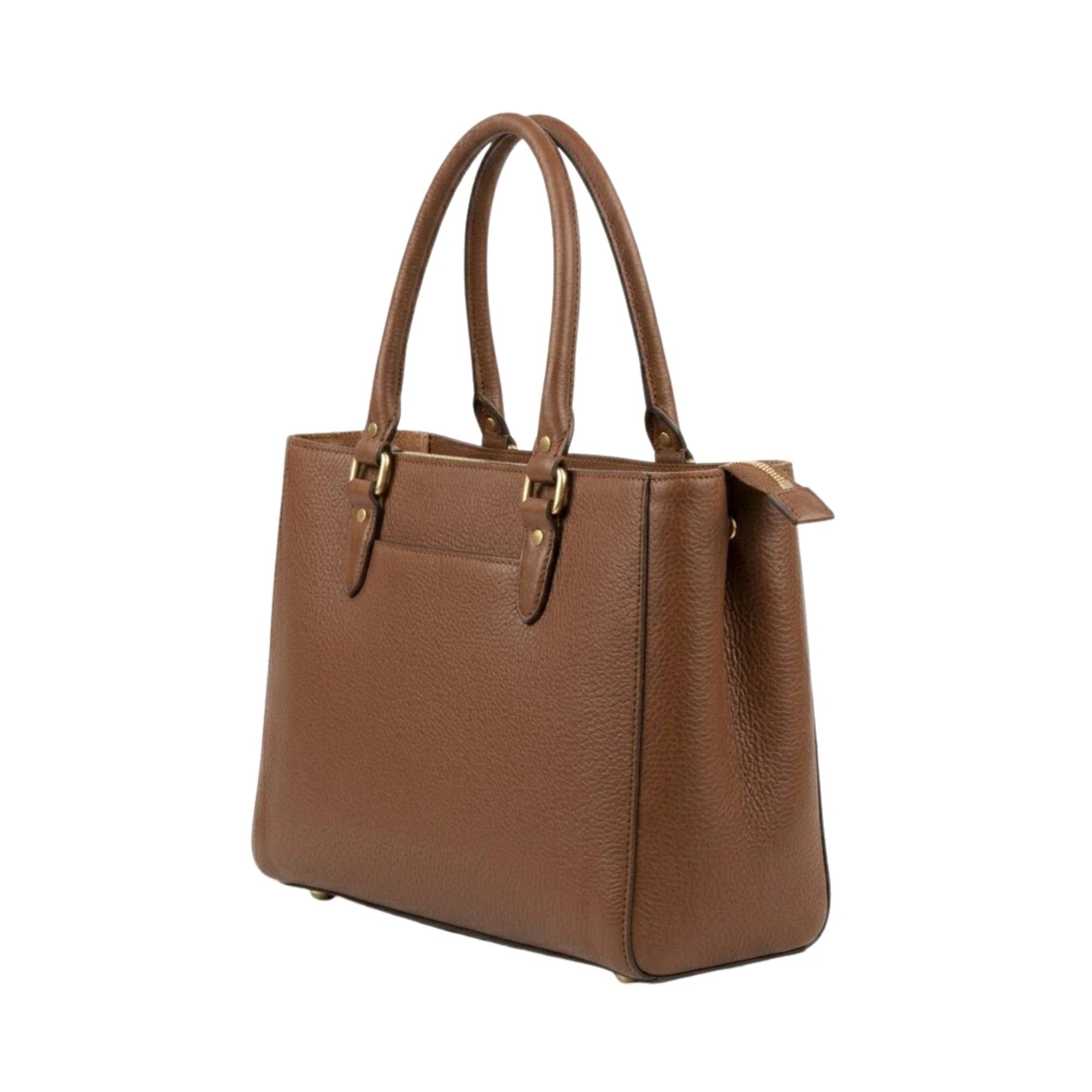 Cutbytwo Leather Top Handle Handbag for Women