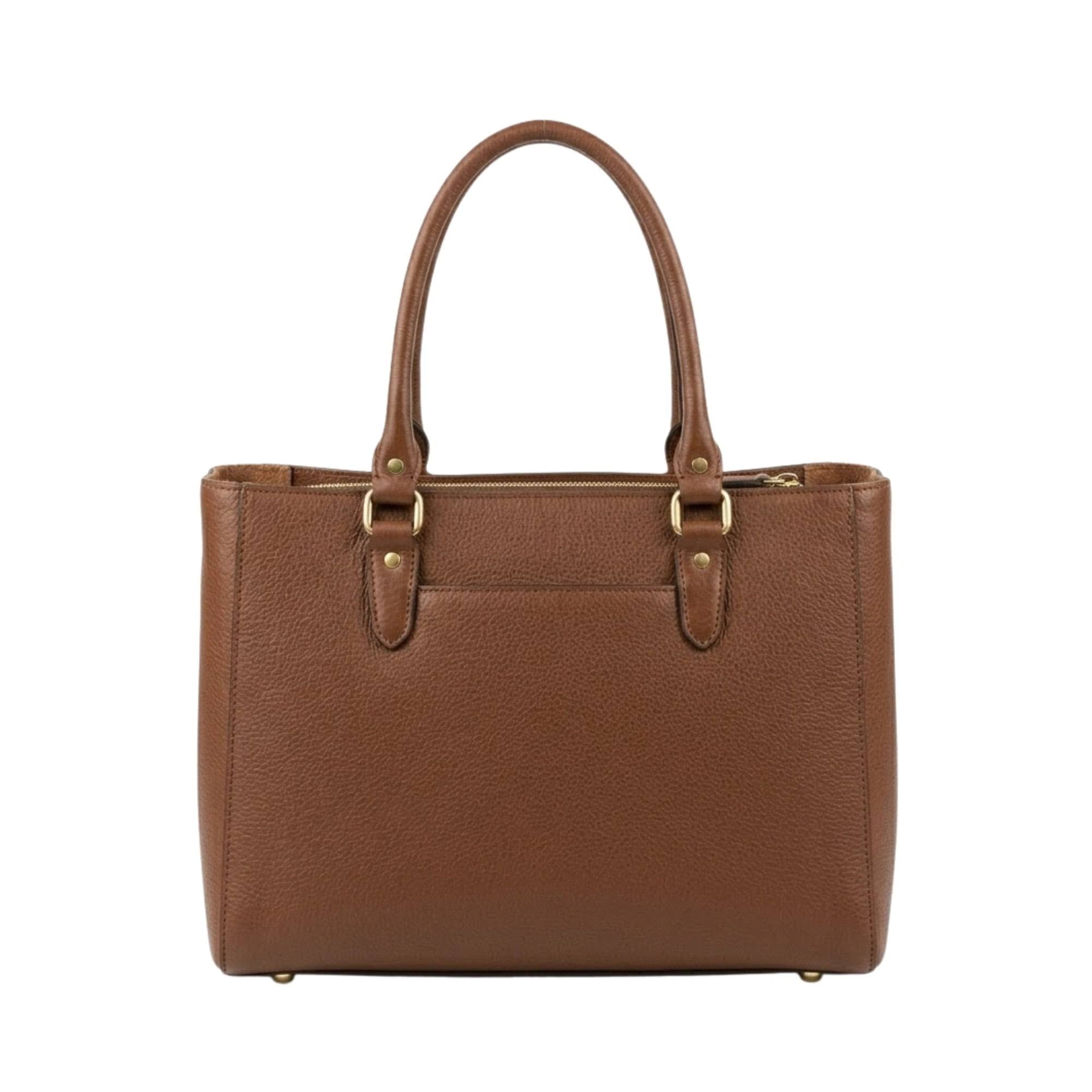 Cutbytwo Leather Top Handle Handbag for Women
